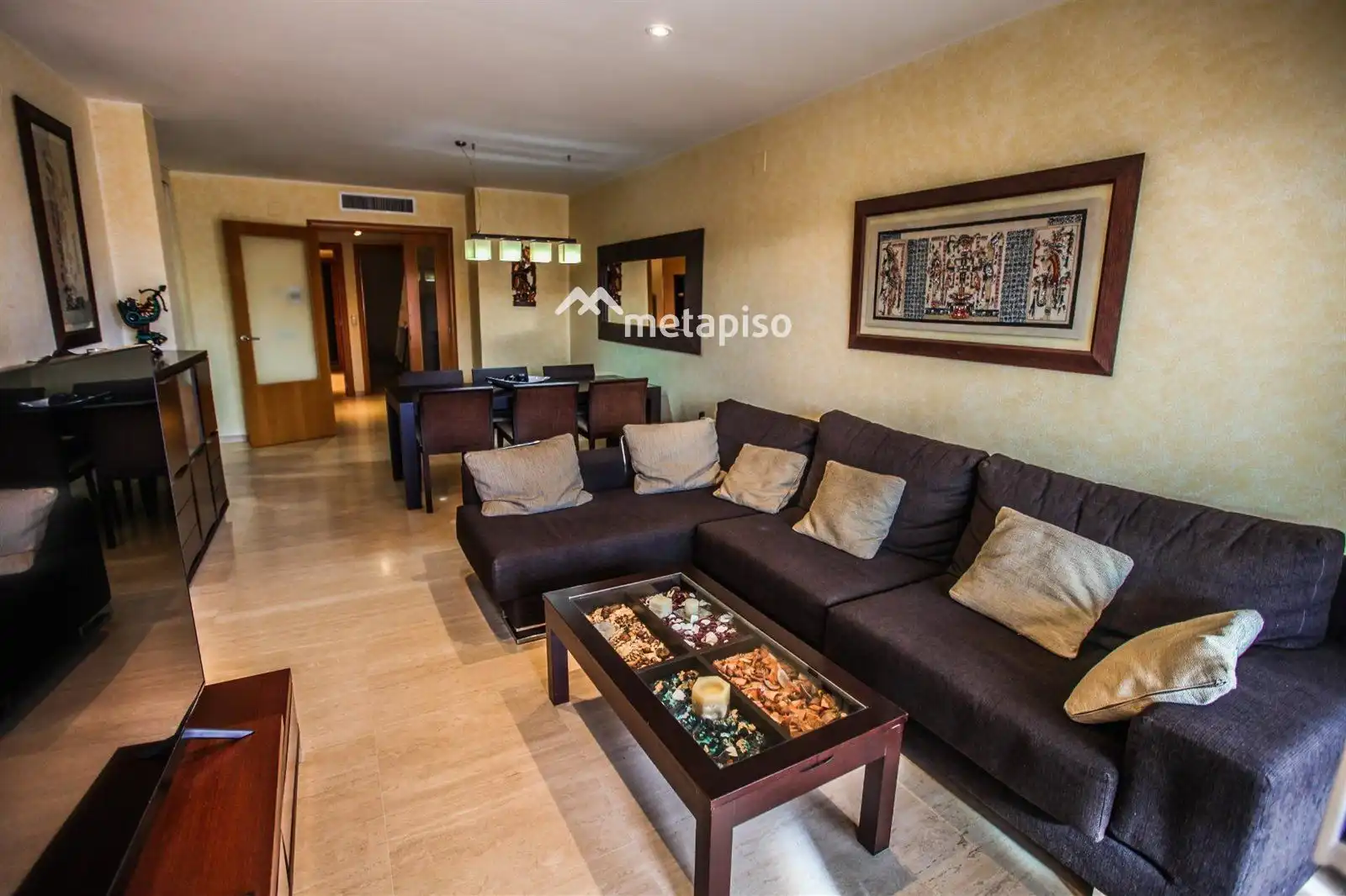 Sala de estar de Ático en venta en Calafell con Aire acondicionado, Calefacción y Terraza