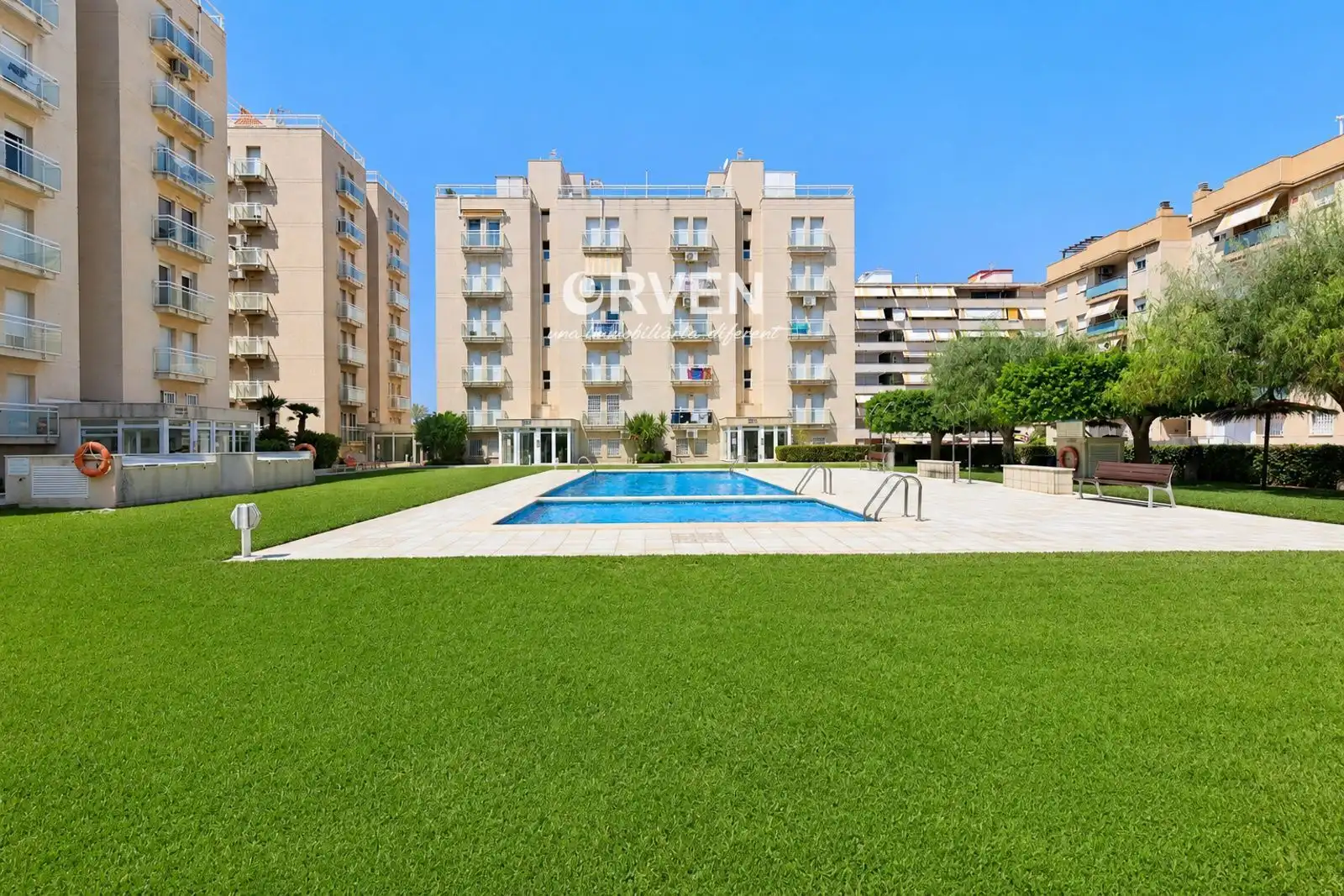 Swimming pool of Attic for sale in Calafell  with Air Conditioner, Heating and Terrace