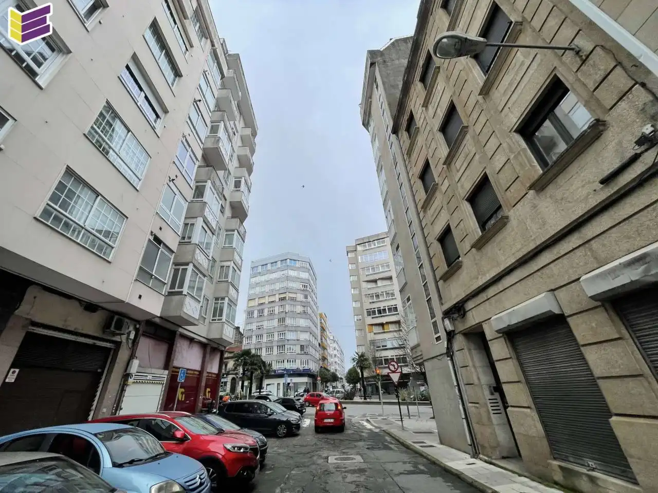 Exterior view of Flat for sale in Vigo   with Heating, Parquet flooring and Terrace