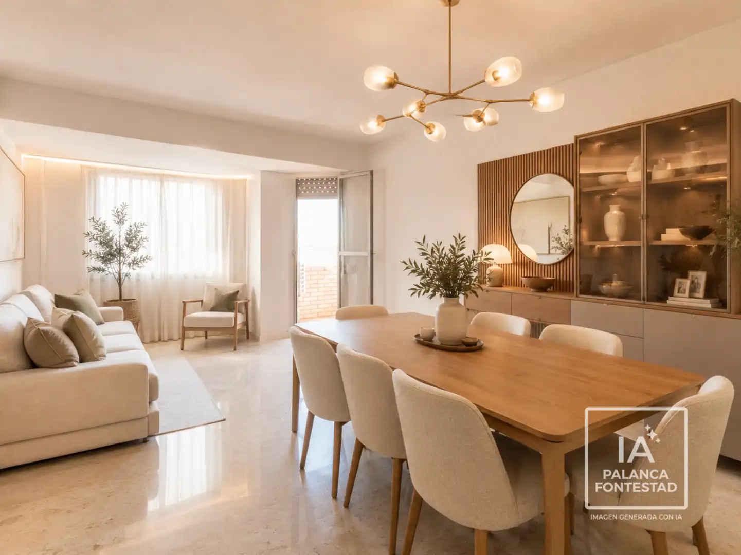 Dining room of Flat for sale in Foios