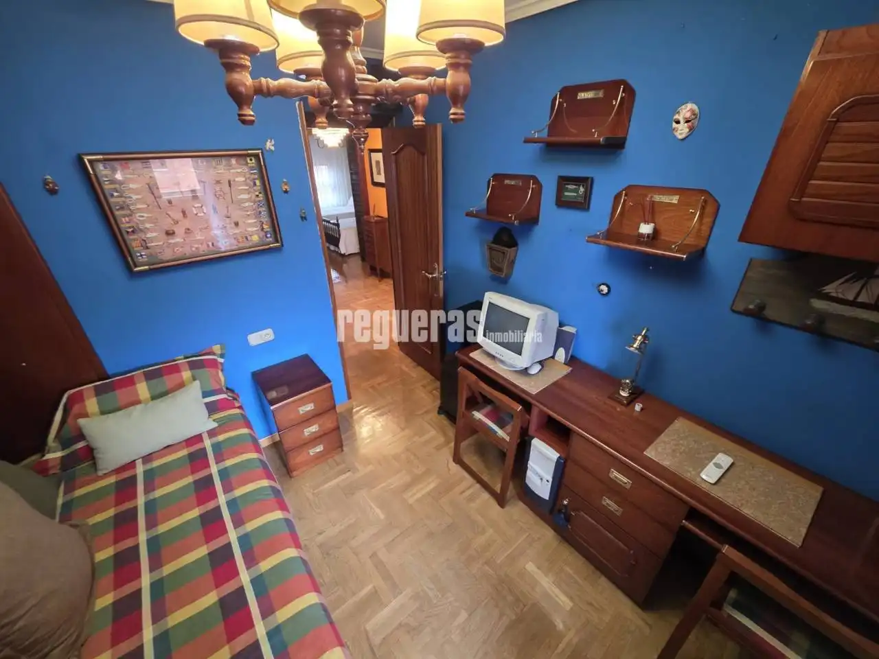 Schlafzimmer von Wohnung zur Miete in Centro