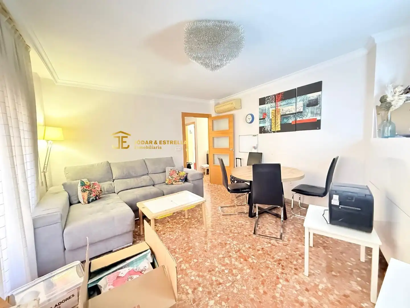 Sala de estar de Piso en venta en Lorca con Aire acondicionado, Calefacción y Terraza