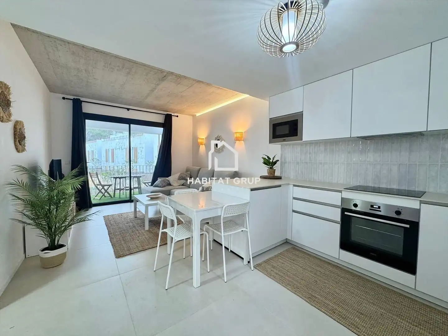 Exterior view of Flat for rent in Sant Antoni de Portmany  with Air Conditioner, Heating and Terrace