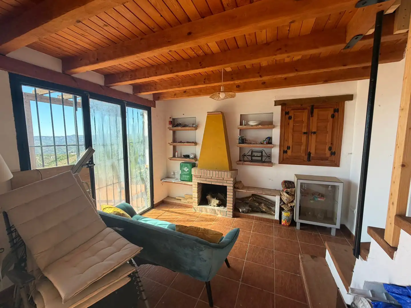 Living room of Country homes for sale in Viñuela  with Private garden