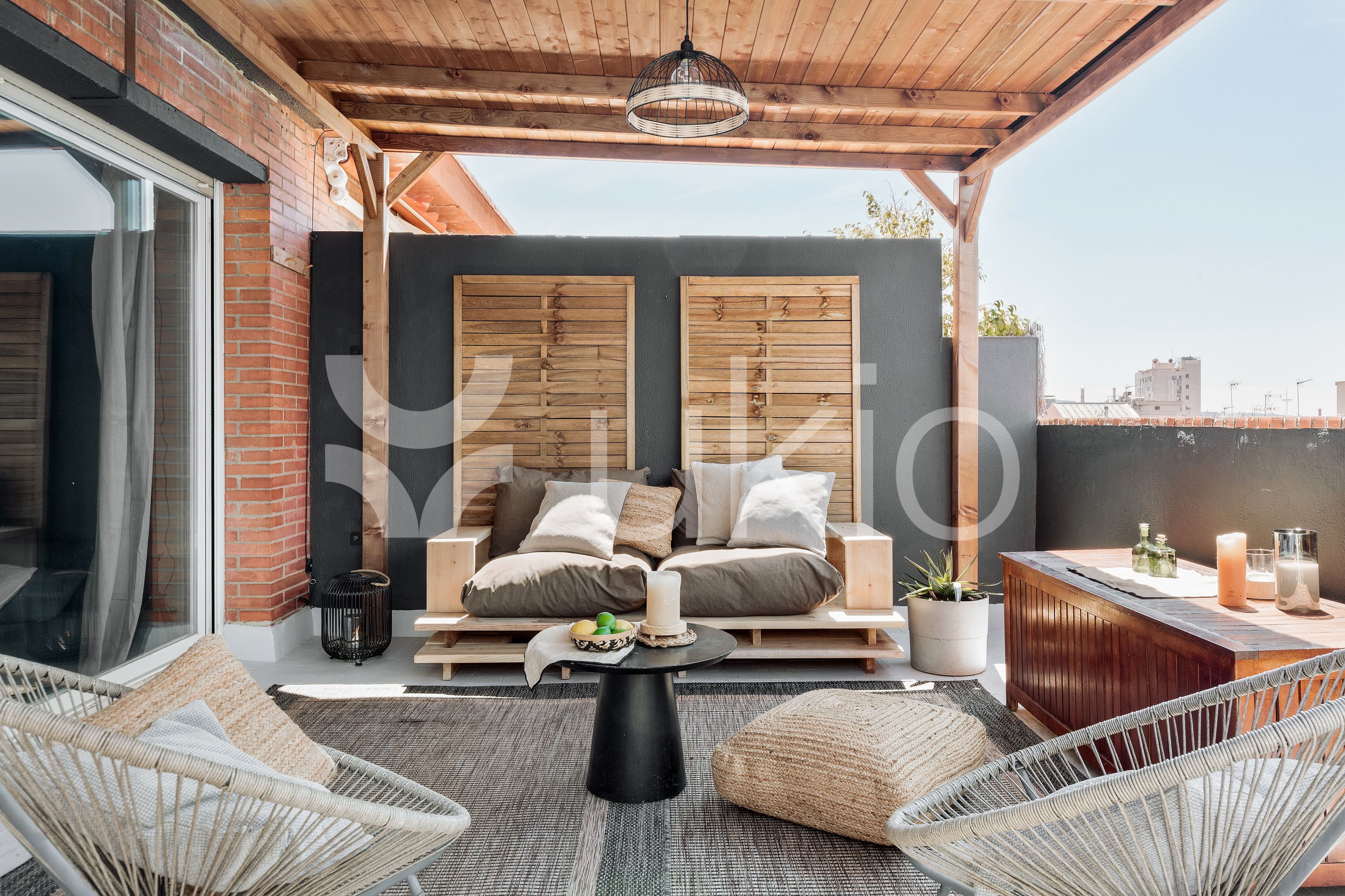 Terrassa de Apartament de lloguer en  Barcelona Capital amb Aire condicionat, Calefacció i Terrassa