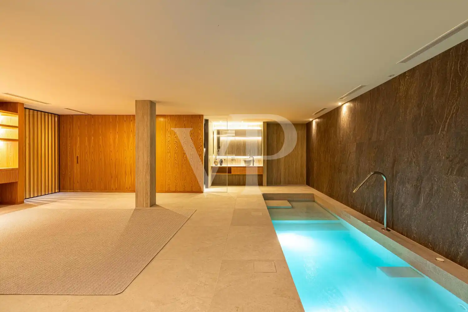 Schwimmbecken von Haus oder Chalet zum Verkauf in Guía de Isora mit Klimaanlage, Terrasse und Sauna
