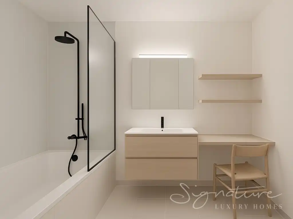 Bathroom of Attic for sale in Sant Cugat del Vallès  with Air Conditioner, Terrace and Swimming Pool
