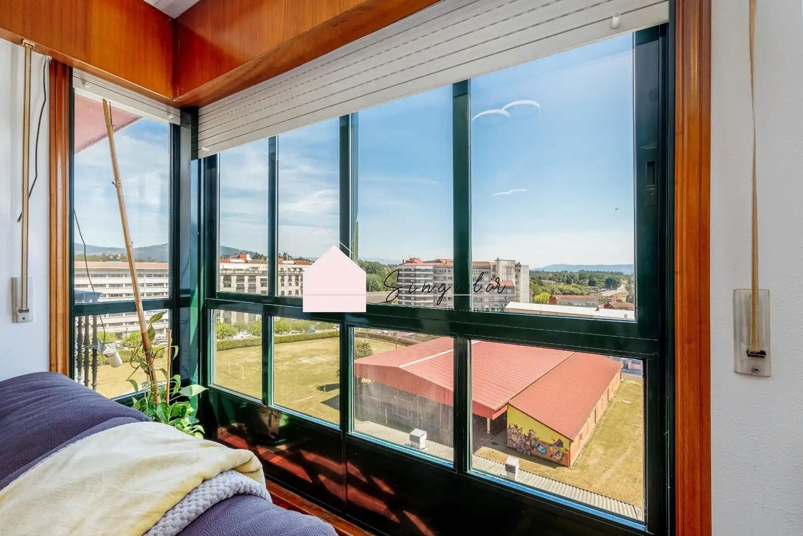 Balcony of Flat for sale in Ponteareas  with Heating and Parquet flooring