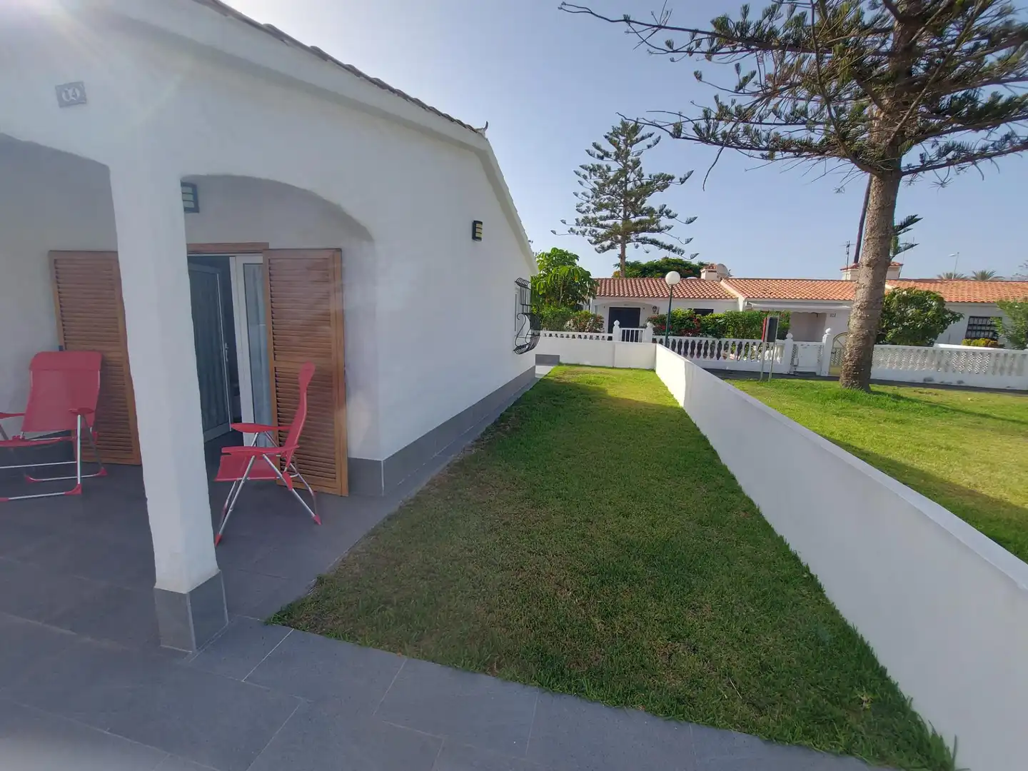 Jardí de Casa o xalet de lloguer en San Bartolomé de Tirajana amb Aire condicionat, Jardí privat i Terrassa