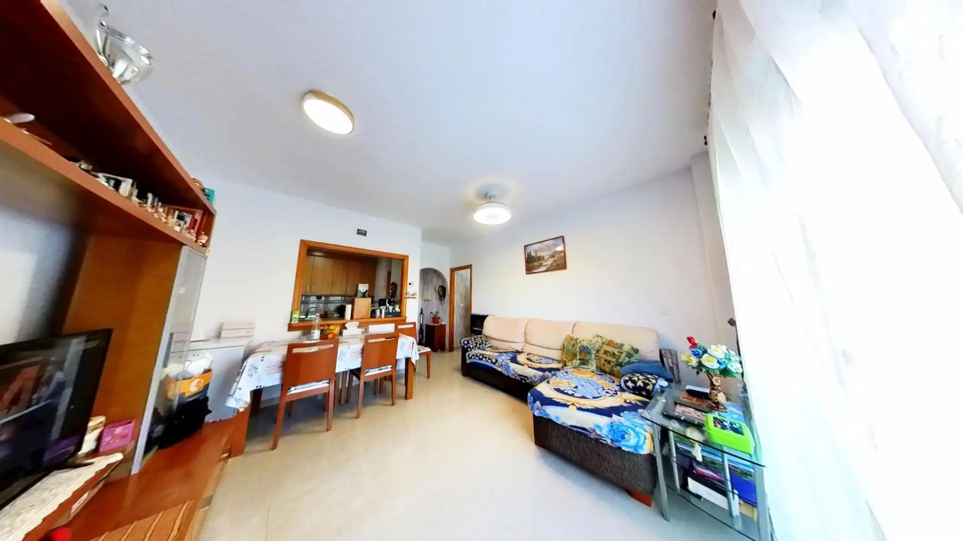 Sala d'estar de Pis en venda en Gualchos amb Aire condicionat, Terrassa i Moblat