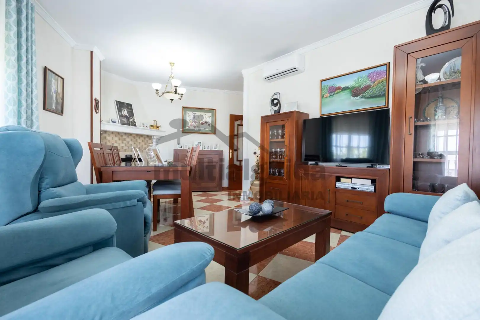 Sala de estar de Casa o chalet en venta en Arcos de la Frontera con Aire acondicionado, Terraza y Trastero