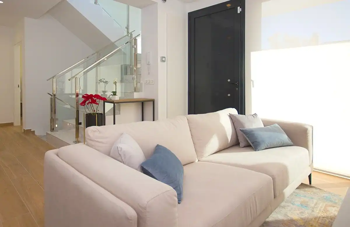 Living room of Houses for sale in El Campello  with Heating, Terrace and Swimming Pool