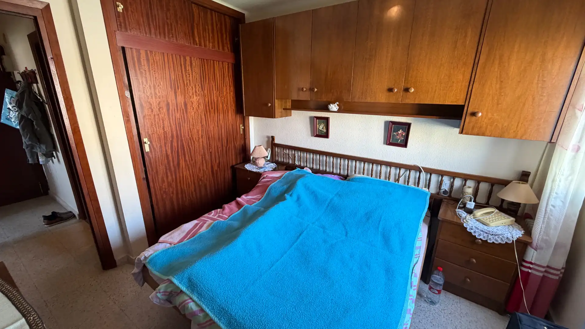 Schlafzimmer von Wohnungen zum Verkauf in Torrox mit Möbliert, Waschmaschine und Fernseher