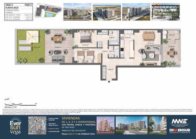 Piso en Venta en Poligono Sup, 115 en Nueva Almería - Cortijo Grande - Vega de Acá