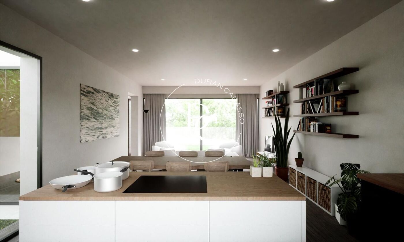 Kitchen of Houses for sale in Canyelles  with Heating and Private garden