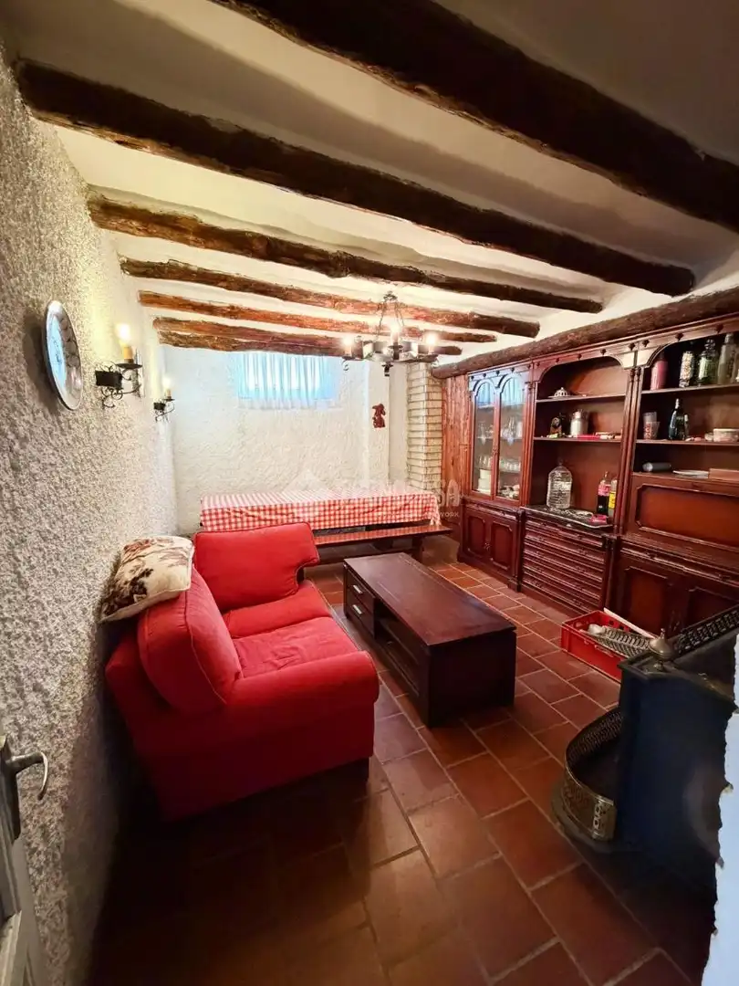 Sala de estar de Piso en venta en San Mateo de Gállego con Terraza y Trastero