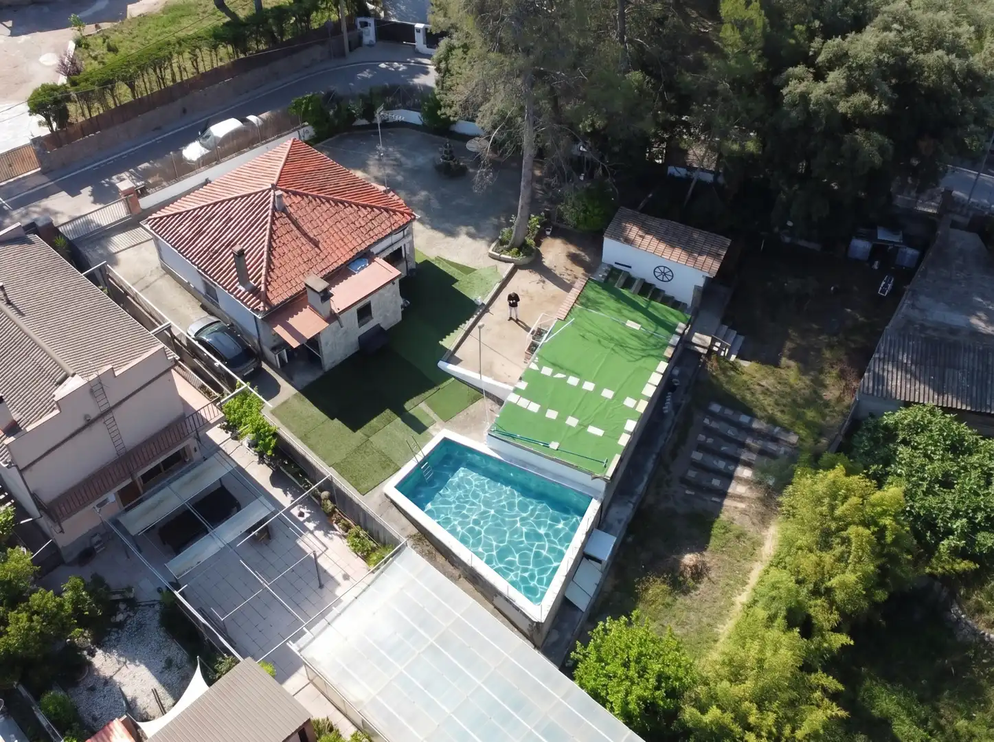 Piscina de Casa o xalet en venda en Vacarisses amb Jardí privat, Traster i Piscina