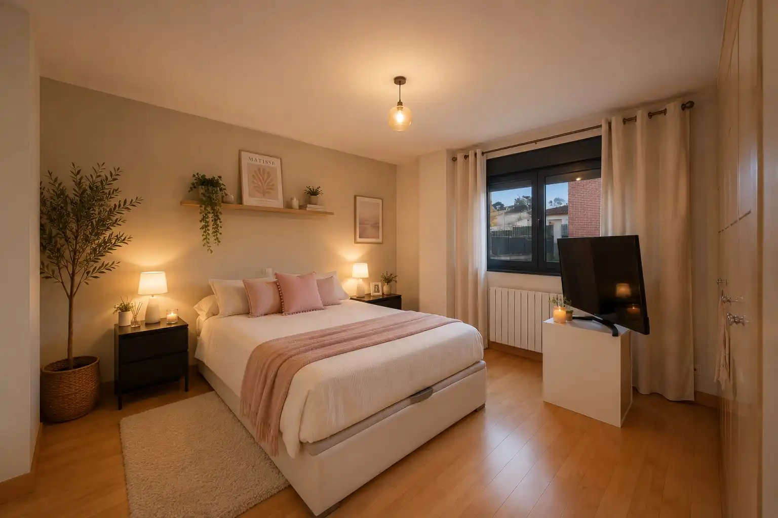 Habitación de Casa o chalet en venta en Miraflores de la Sierra con Aire acondicionado, Calefacción y Jardín privado