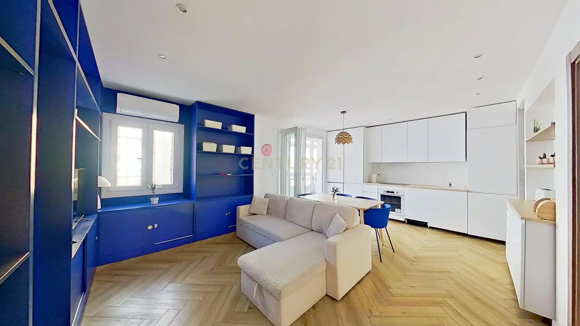 Living room of Flat for sale in Málaga  with Air Conditioner, Washing machine and Balcony