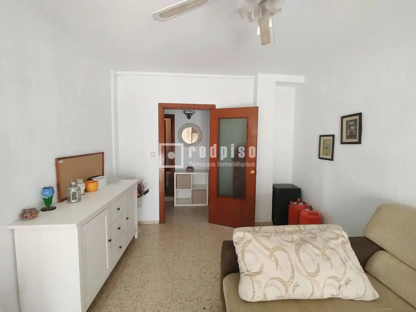 Bedroom of Flat for rent in Sevilla  with Air Conditioner, Terrace and Furnished