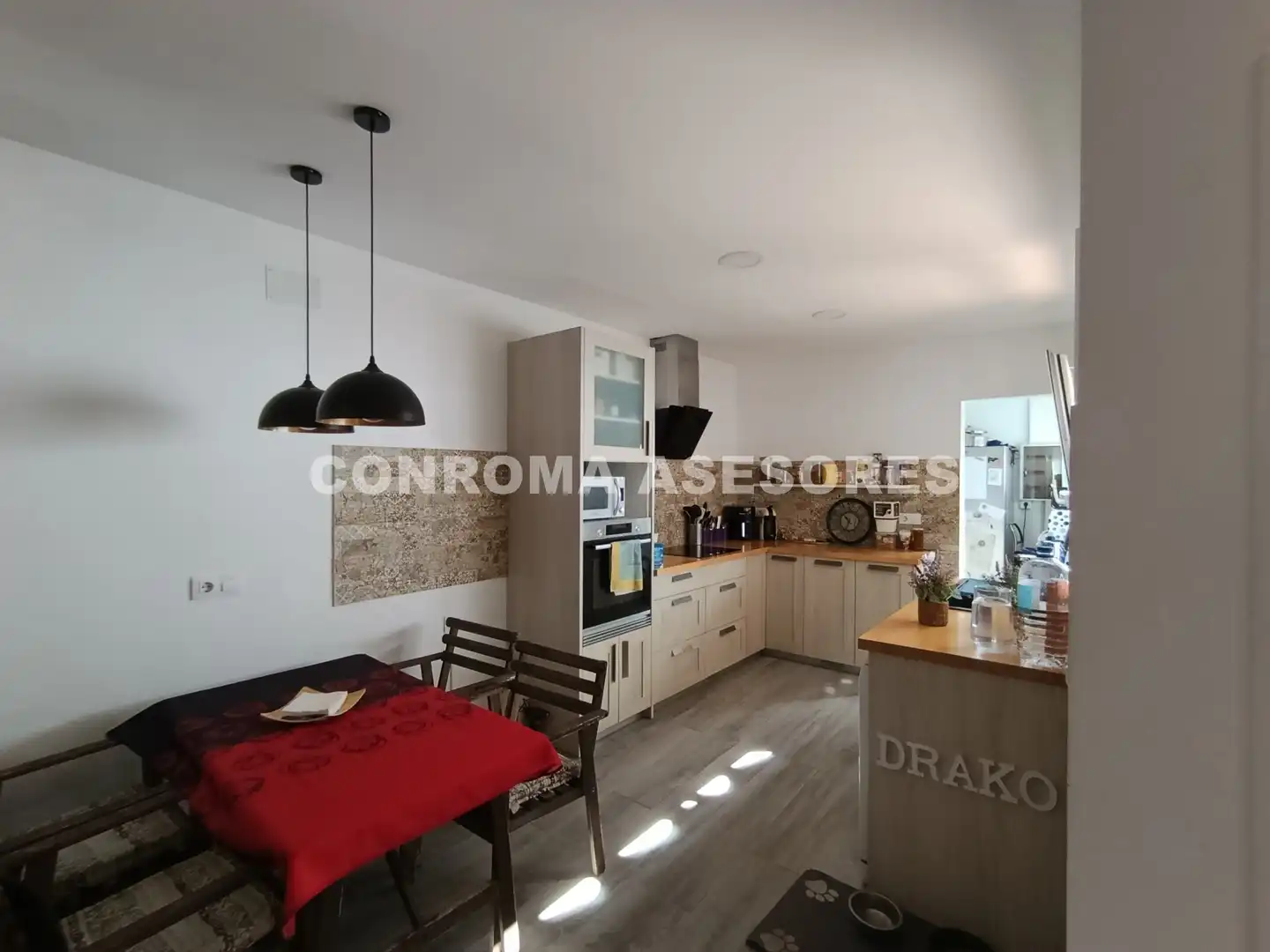 Kitchen of Detached homes for sale in Malgrat de Mar  with Air Conditioner, Heating and Parquet flooring