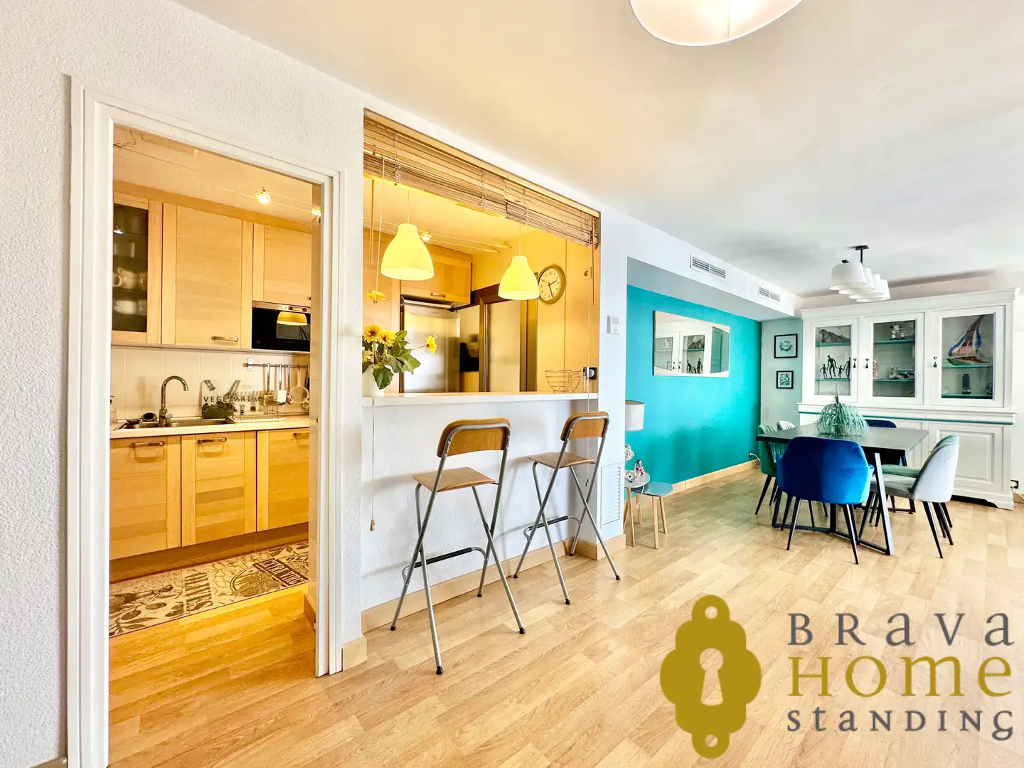 Cocina de Ático en venta en Roses con Aire acondicionado, Terraza y Trastero