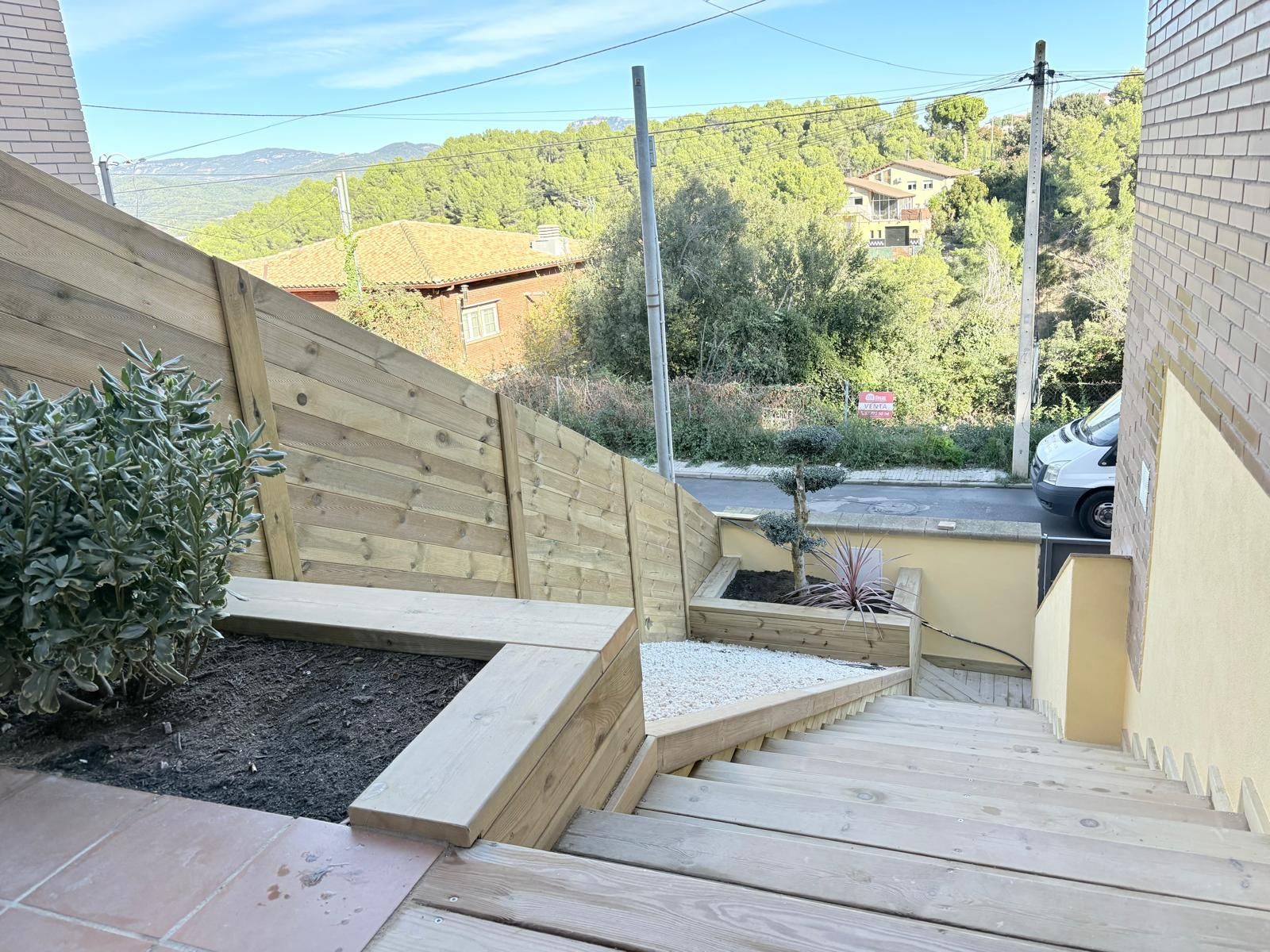 Terrace of Single-family semi-detached for sale in Terrassa  with Air Conditioner, Heating and Terrace