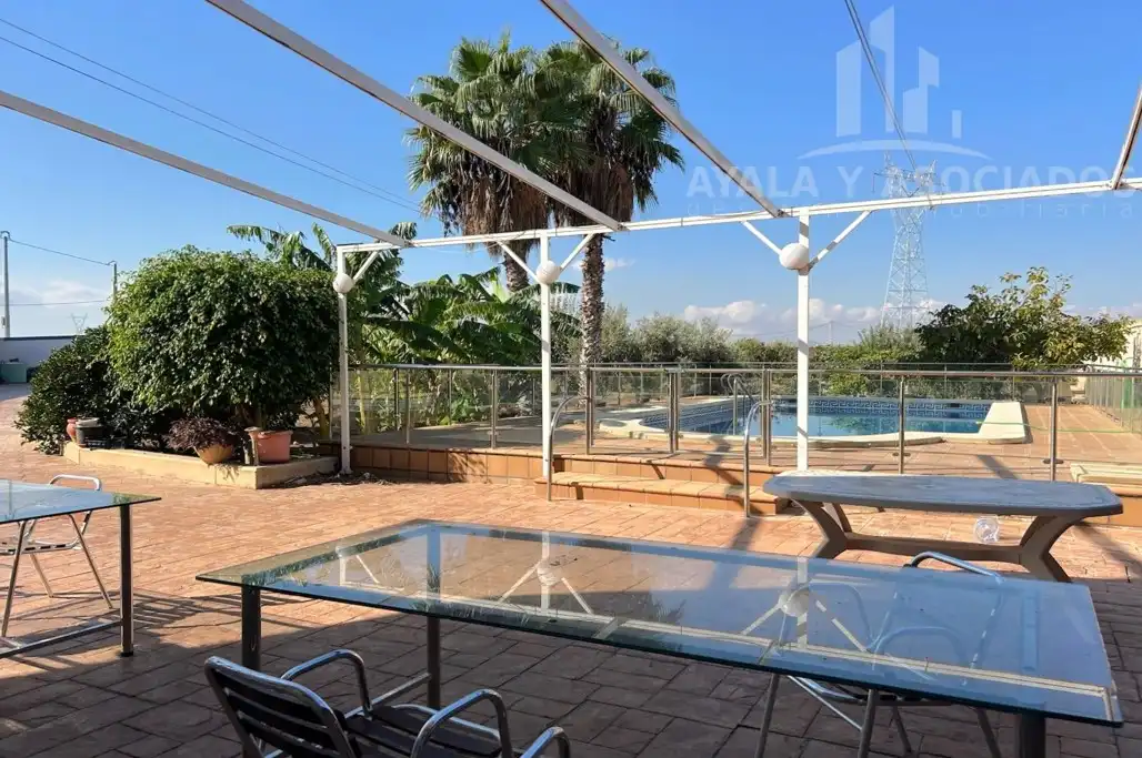 Terrassa de Finca rústica en venda en Cartagena amb Aire condicionat, Calefacció i Jardí privat