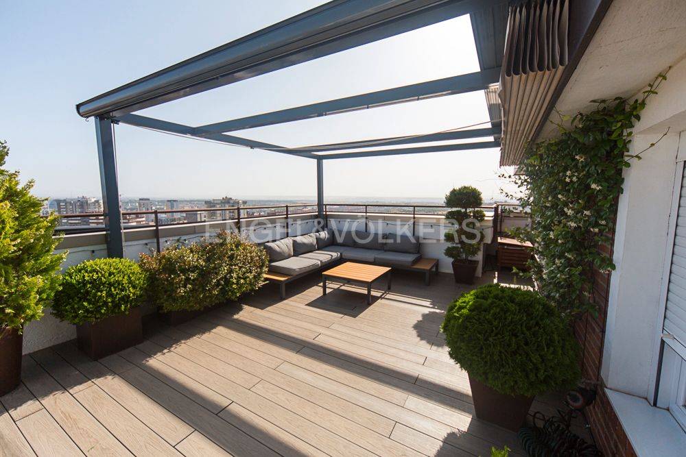 Terrace of Attic for sale in  Madrid Capital  with Heating