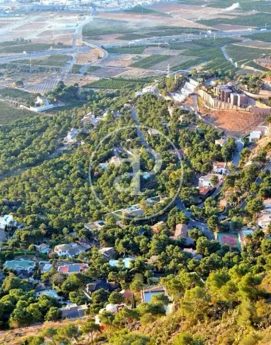 Vista exterior de Casa o xalet en venda en Sagunto / Sagunt amb Aire condicionat, Calefacció i Jardí privat