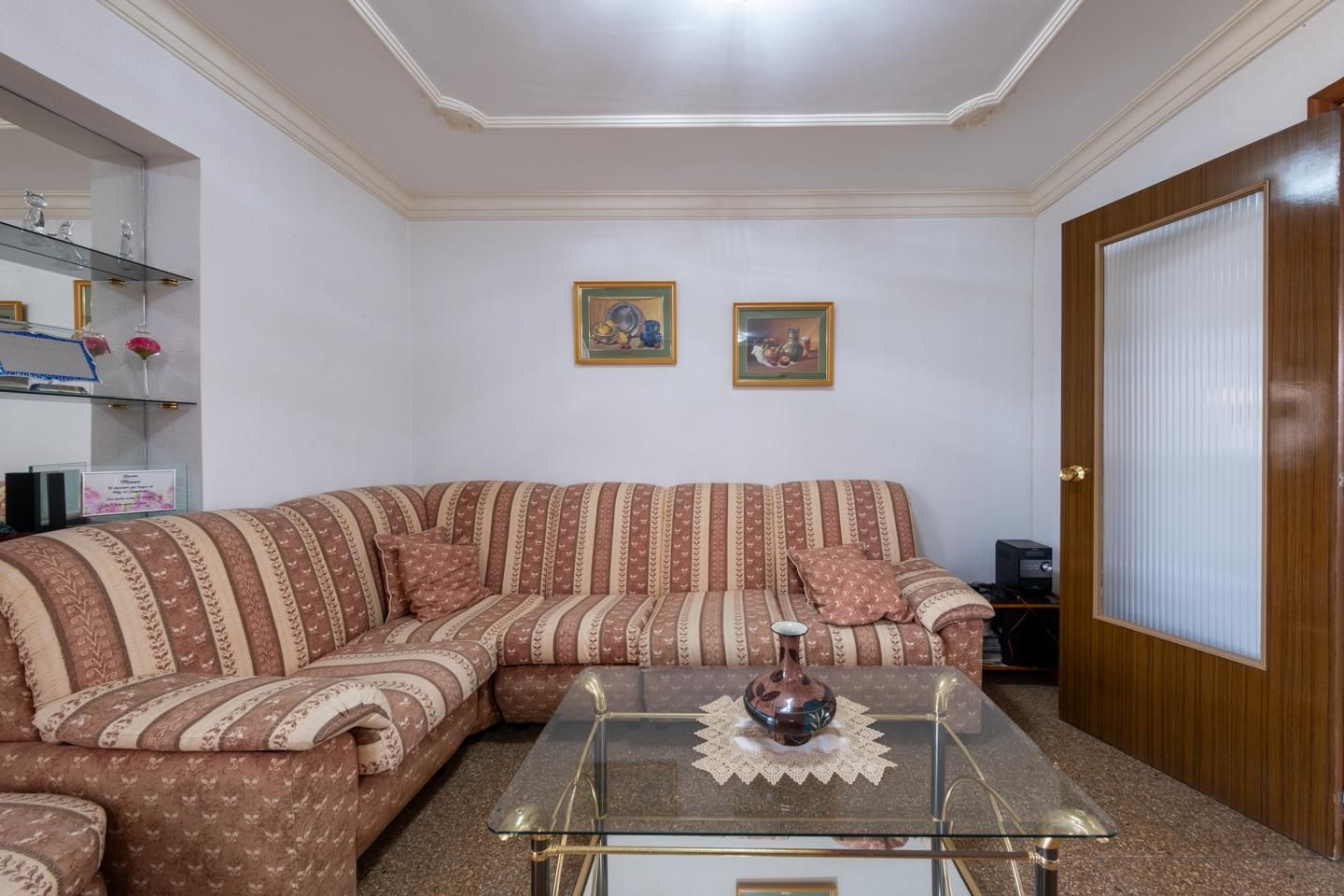 Sala de estar de Piso en venta en Las Palmas de Gran Canaria