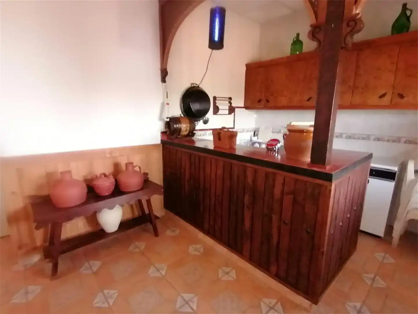 Cocina de Finca rústica en venta en Malpartida de la Serena