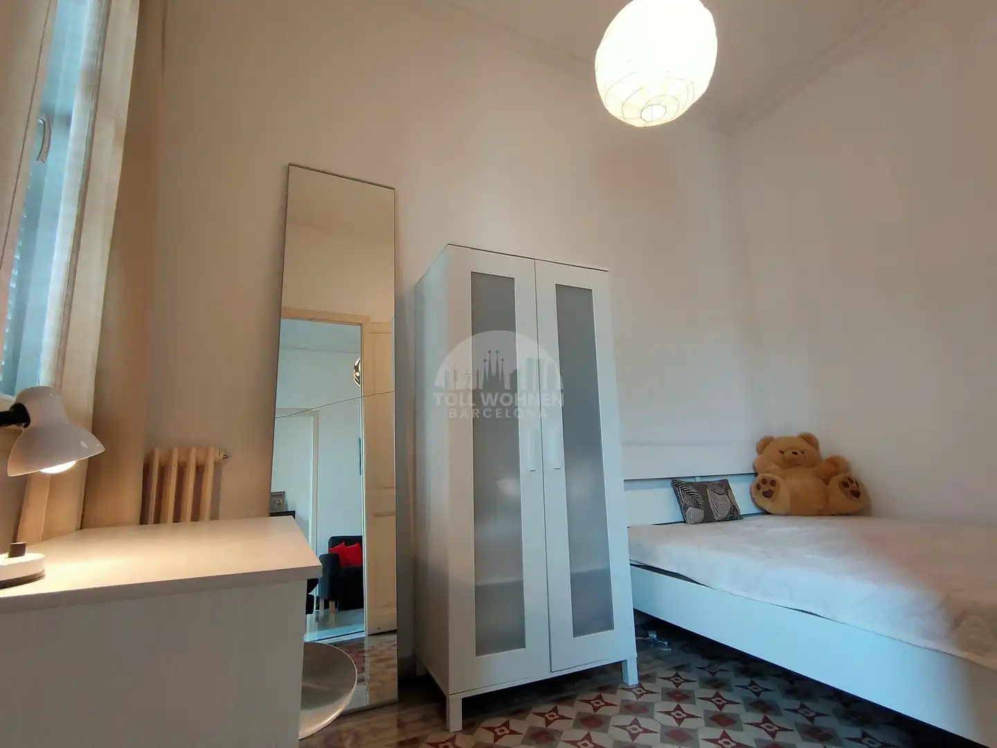 Schlafzimmer von Einfamilien-Reihenhaus zum Verkauf in Gelida mit Klimaanlage, Heizung und Terrasse