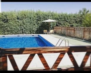 Swimming pool of House or chalet for sale in  Albacete Capital  with Air Conditioner, Heating and Private garden