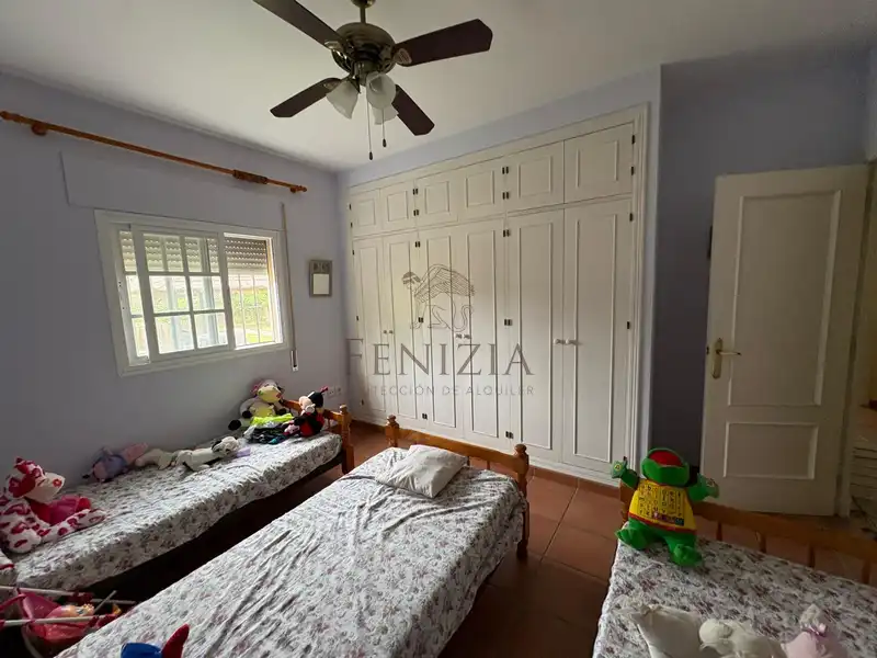 Bedroom of Houses for sale in El Puerto de Santa María  with Air Conditioner, Private garden and Swimming Pool