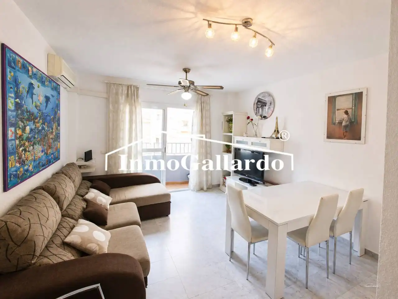 Außenansicht von Wohnung zur Miete in Rincón de la Victoria mit Balkon