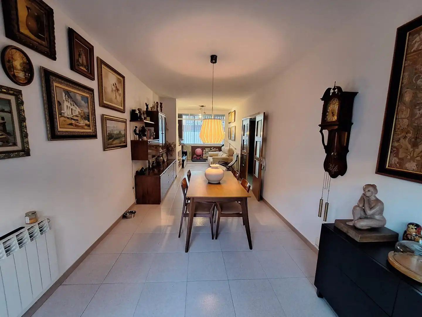 Comedor de Casa adosada en venta en Sabadell con Aire acondicionado, Jardín privado y Terraza