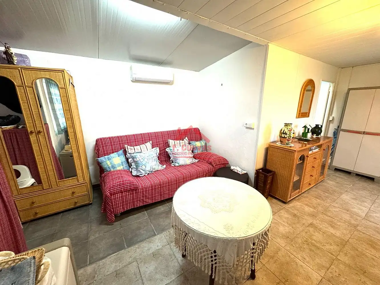 Sala d'estar de Finca rústica en venda en Algarrobo amb Aire condicionat i Calefacció