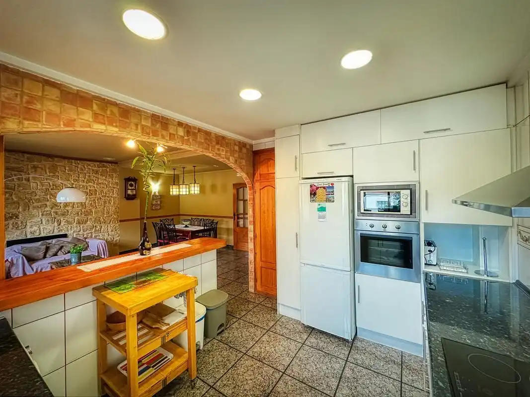 Cocina de Casa o chalet en venta en La Vall de Laguar con Aire acondicionado, Calefacción y Jardín privado