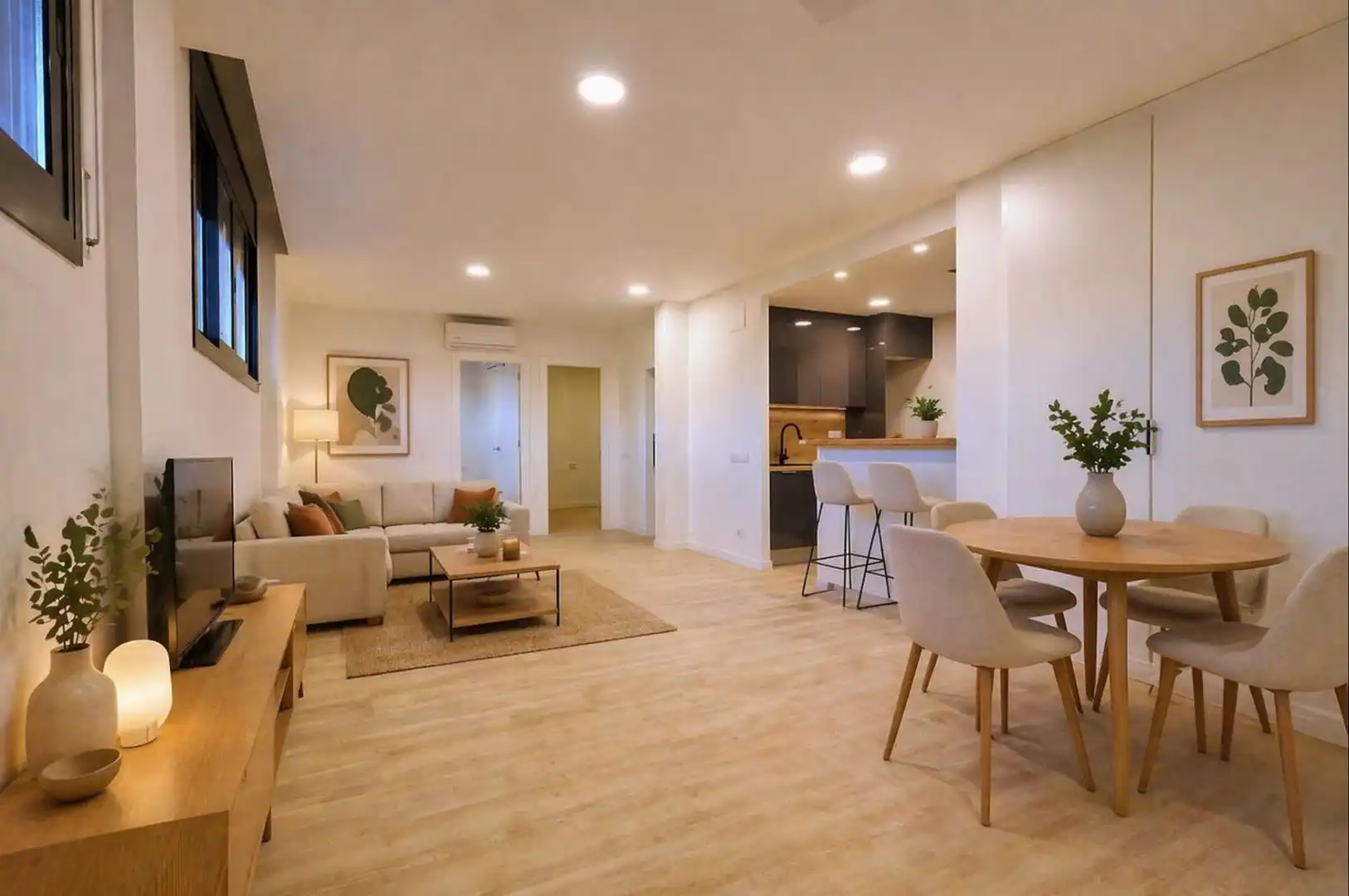 Sala d'estar de Planta baixa en venda en Vilanova i la Geltrú amb Parquet