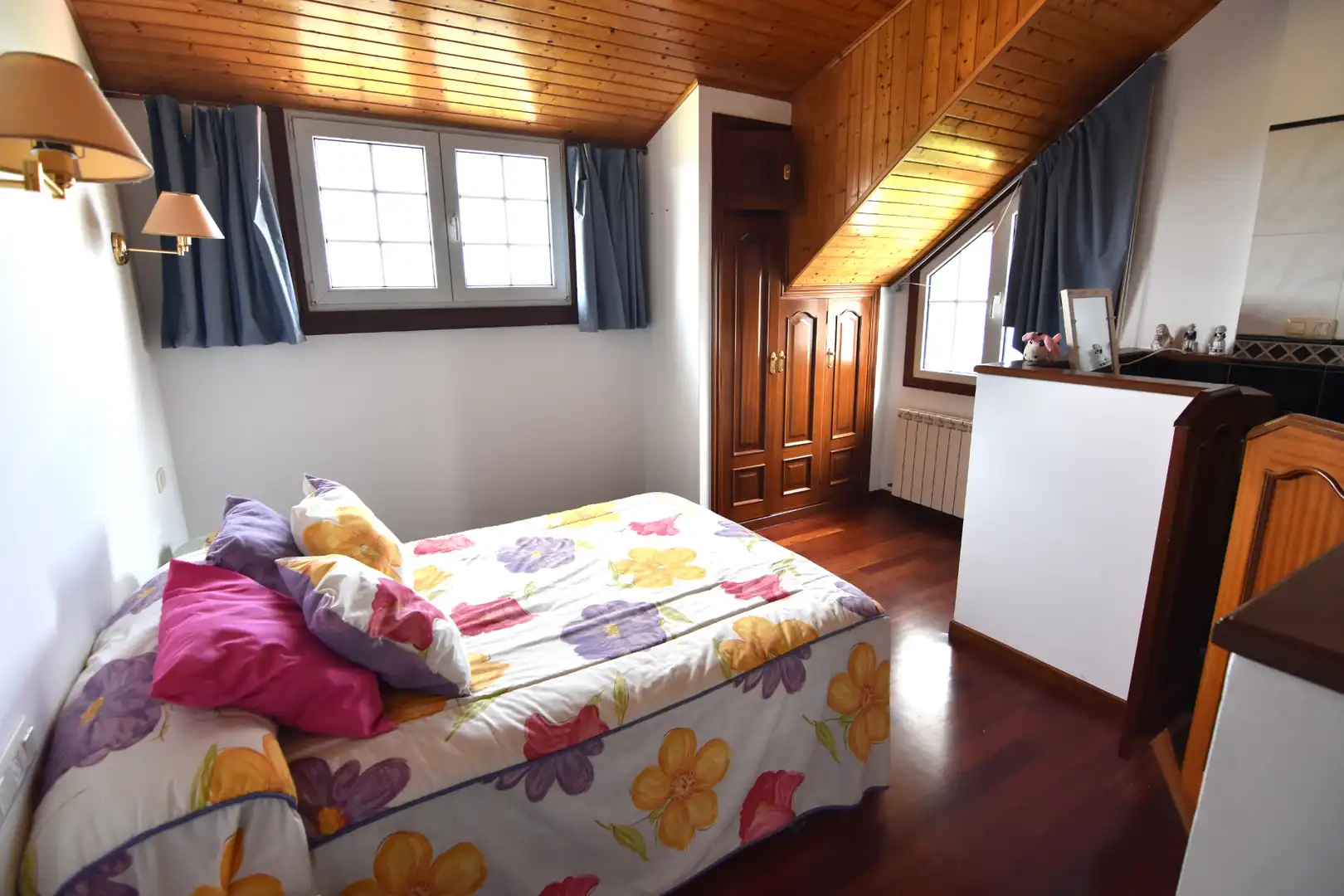 Bedroom of Houses for sale in Sada (A Coruña)  with Heating, Private garden and Parquet flooring