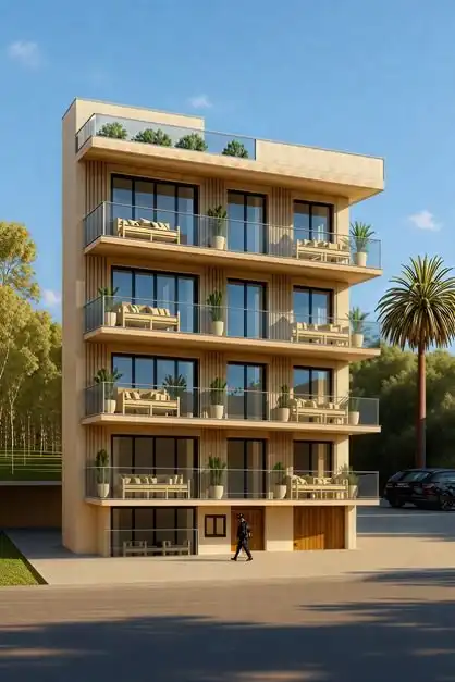 Penthouse with pool for sale in Lo Pagán