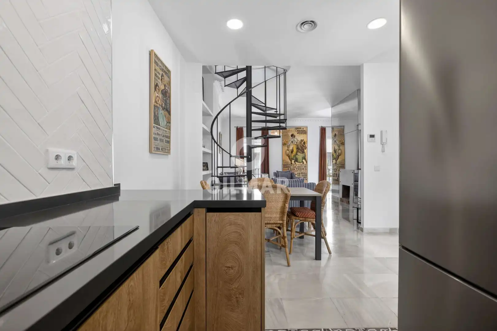 Kitchen of Duplexes for sale in Sevilla  with Heating and Balcony