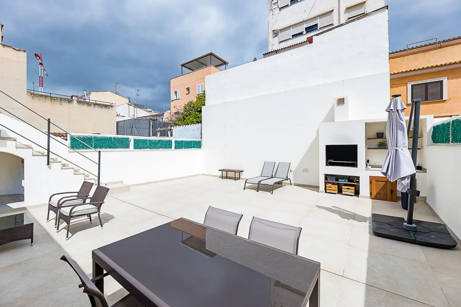 Terrace of Single-family semi-detached for sale in  Palma de Mallorca  with Air Conditioner, Heating and Terrace