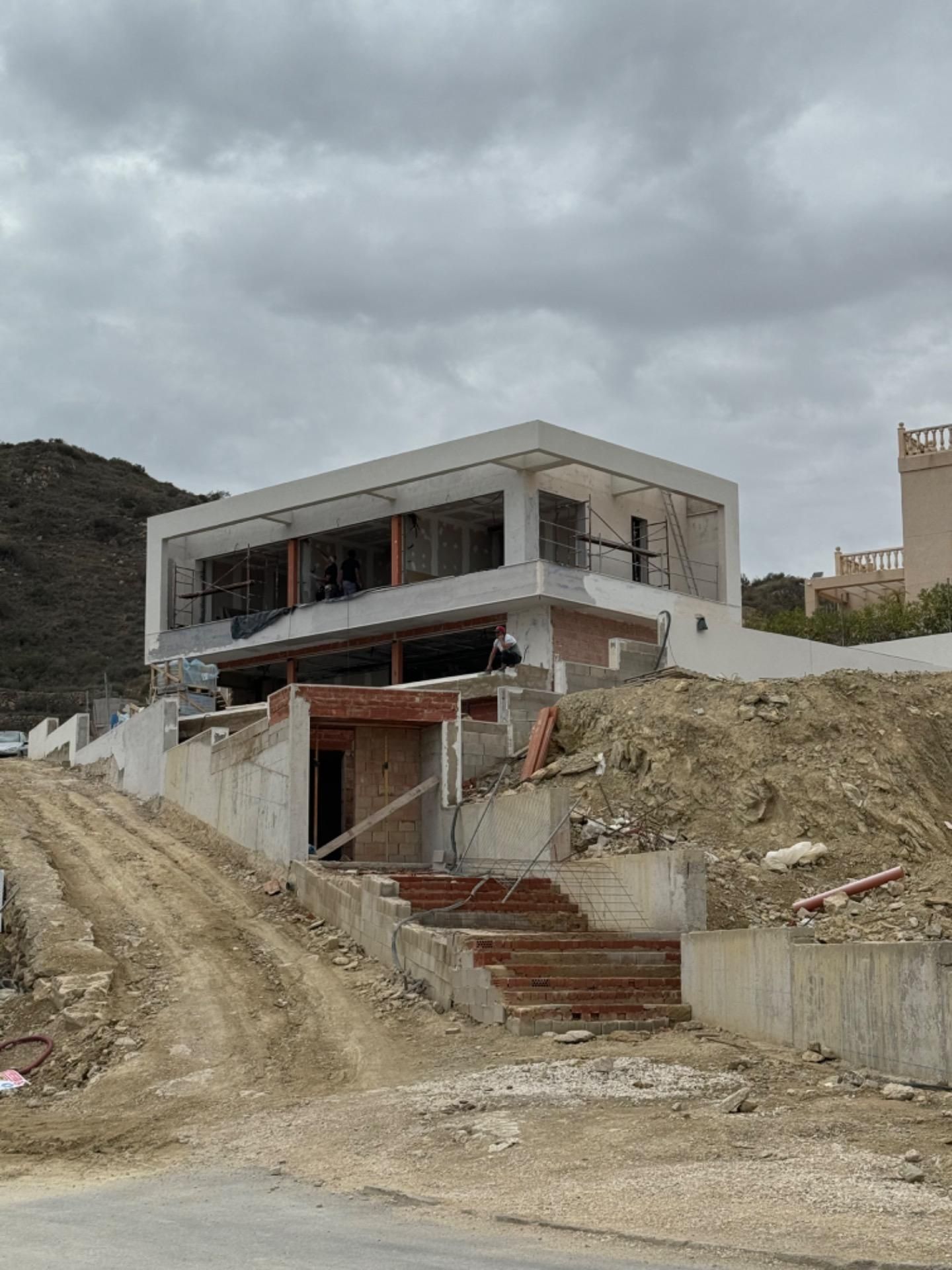 Vista exterior de Casa o xalet en venda en El Campello amb Aire condicionat, Calefacció i Jardí privat