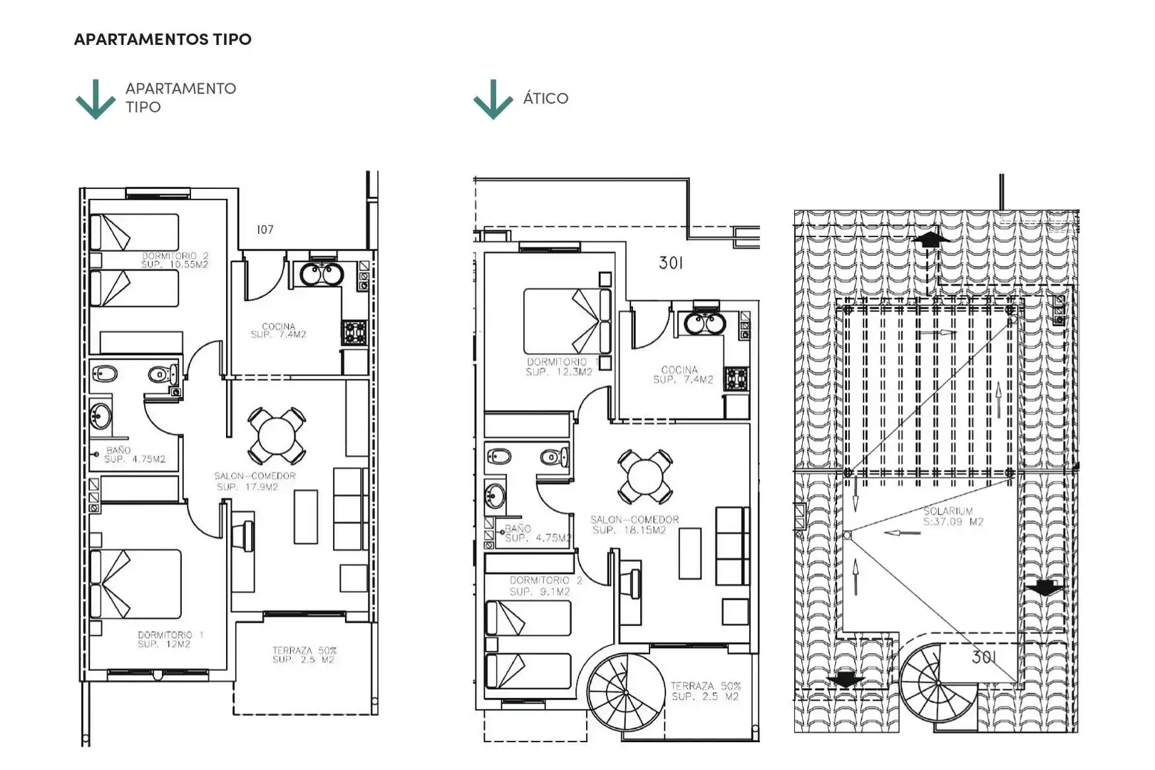 Apartament amb terrassa en venda a Los Collados 86, imagen 25
