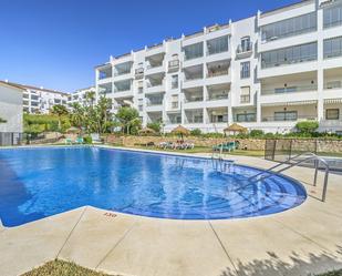 Swimming pool of Apartment for sale in Mijas  with Air Conditioner, Terrace and Swimming Pool