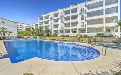 Swimming pool of Apartment for sale in Mijas  with Air Conditioner, Terrace and Swimming Pool