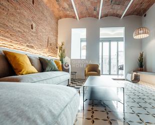 Sala d'estar de Apartament de lloguer en Girona Capital amb Aire condicionat i Terrassa