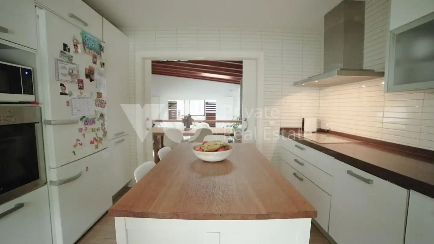 Cocina de Casa o chalet en venta en Villanueva del Pardillo con Aire acondicionado, Calefacción y Jardín privado